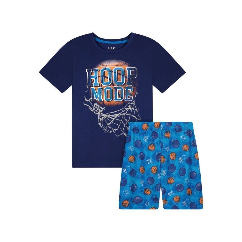 Max & Olivia‎ Little Boys Sleeves Top Longer Length Mesh Shorts, 2 Piec Size S